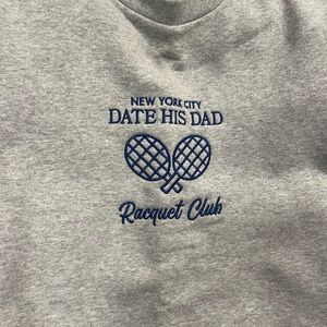 Bravo Brynn - Date His Dad - Grey crew neck